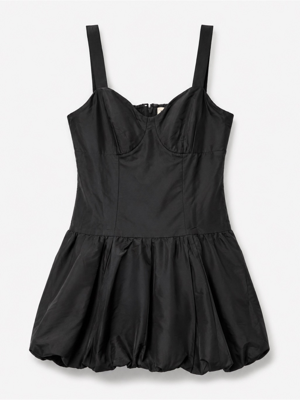 American Eagle black bubble mini dress in size Small.